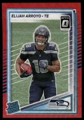 2025 Donruss Optic Elijah Arroyo #317 Red Football - Football Card Single