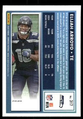 2025 Donruss Optic Elijah Arroyo #317 Red Football - Football Card Single