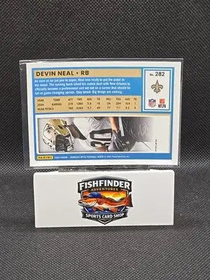 2025 Donruss Optic Football Devin Neal #282 Rated Rookie Purple Saints - Football Card Single