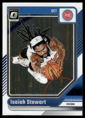 2025 Donruss Optic Isaiah Stewart #81 Basketball - Basketball Card Single