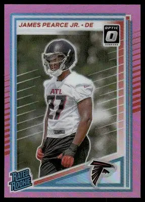 2025 Donruss Optic James Pearce Jr. #363 Pink Football - Football Card Single