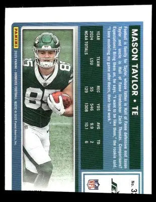 2025 Donruss Optic Mason Taylor Red Football - Football Card Single