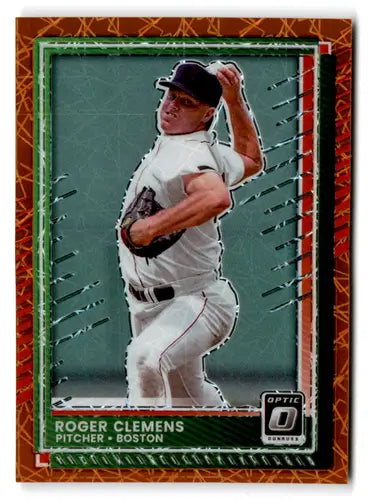 2025 Donruss Optic Orange Velocity #17 Roger Clemens NM-MT Red Sox ID:78962 - Baseball Card Single