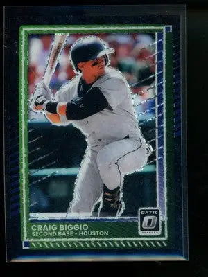2025 Donruss Optic Prizm Craig Biggio #85 Circles Black Baseball - Baseball Card Single