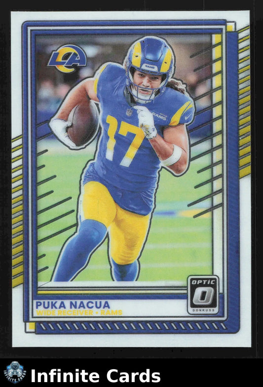 2025 Donruss Optic PUKA NACUA #192 Los Angeles Rams - Football Card Single