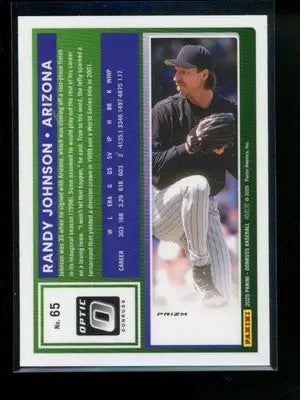 2025 Donruss Optic Randy Johnson #65 Baseball