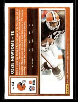 2025 Donruss Ozzie Newsome #64 Cleveland Browns - Football Card Single