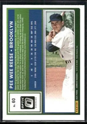 2025 Donruss Pee Wee Reese #60 Optic Baseball - Baseball Card Single