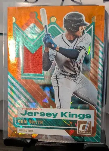 2025 Donruss Prospect Jersey Kings Orange Ice #15 Cam Smith NM-MT MEM A ID:78632 - Baseball Card Single