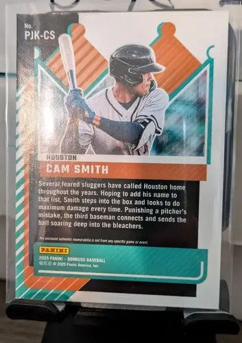 2025 Donruss Prospect Jersey Kings Orange Ice #15 Cam Smith NM-MT MEM A ID:78632 - Baseball Card Single