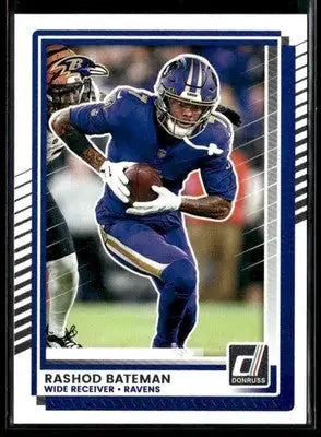 2025 Donruss Rashod Bateman #25 Baltimore Ravens - Football Card Single