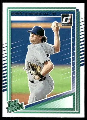 2025 Donruss Rated Prospect Bryce Cunningham #137 Rated Prospect Baseball - Baseball Card Single
