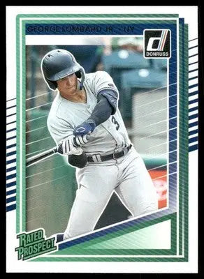 2025 Donruss Rated Prospect George Lombard Jr. #108 Baseball - Baseball Card Single