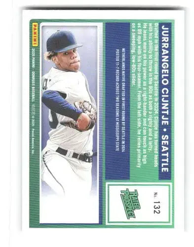 2025 Donruss Rated Prospects #132 Jurrangelo Cijntje NM-MT RC Rookie Ma ID:80507 - Baseball Card Single