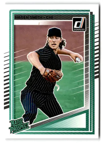 2025 Donruss Rated Prospects #160 Hagen Smith NM-MT RC Rookie White Sox ID:78557 - Baseball Card Single