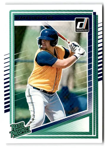 2025 Donruss Rated Prospects #179 Blake Burke NM-MT RC Rookie Brewers R ID:78560