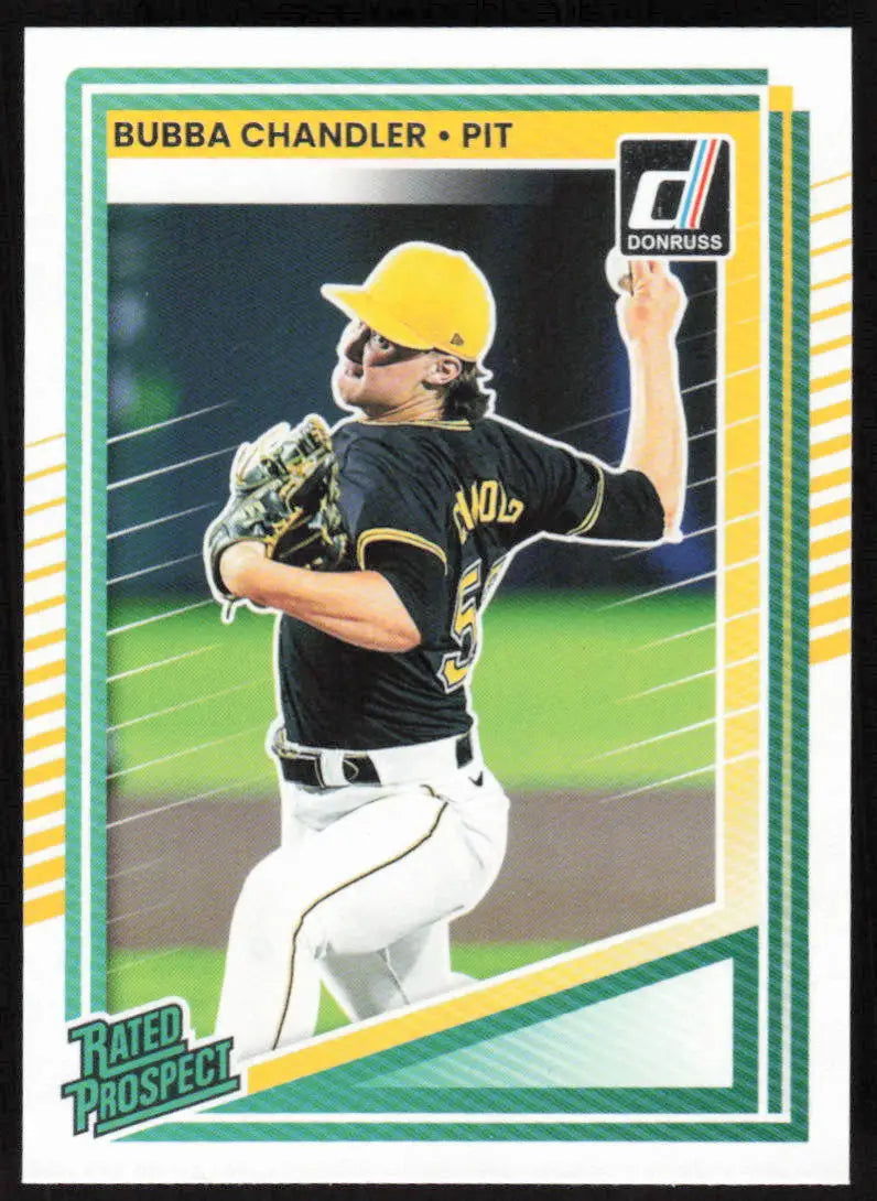 2025 Donruss Rated Prospects #193 Bubba Chandler NM-MT RC Rookie Pirate ID:79812 - Baseball Card Single