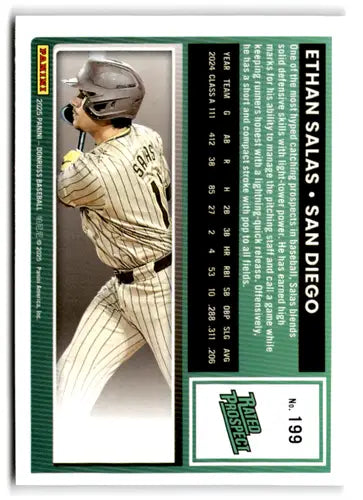 2025 Donruss Rated Prospects #199 Ethan Salas NM-MT RC Rookie Padres Ra ID:78563 - Baseball Card Single