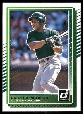 2025 Donruss Rickey Henderson #7 Baseball