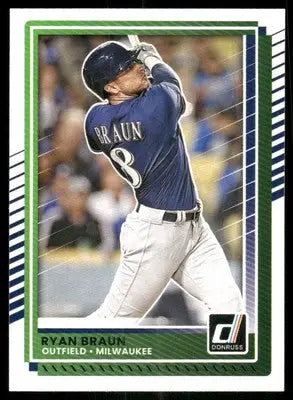 2025 Donruss Ryan Braun #59 Baseball - Baseball Card Single