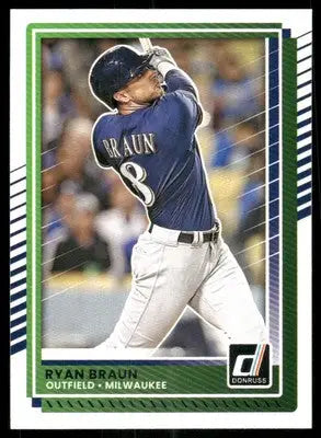 2025 Donruss Ryan Braun #59 Baseball