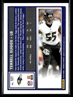 2025 Donruss Terrell Suggs #127 Baltimore Ravens - Football Card Single