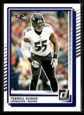 2025 Donruss Terrell Suggs #127 Baltimore Ravens - Football Card Single