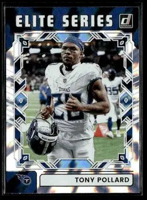 2025 Donruss #TES-TPO Tony Pollard Elite Series - Football Card Single