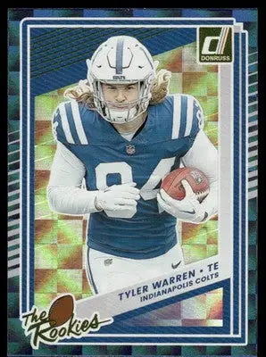 2025 Donruss The Rookies Tyler Warren #9 Football - Football Card Single