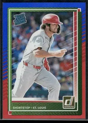 2025 Donruss Thomas Saggese #30 Red Blue Baseball - Baseball Card Single