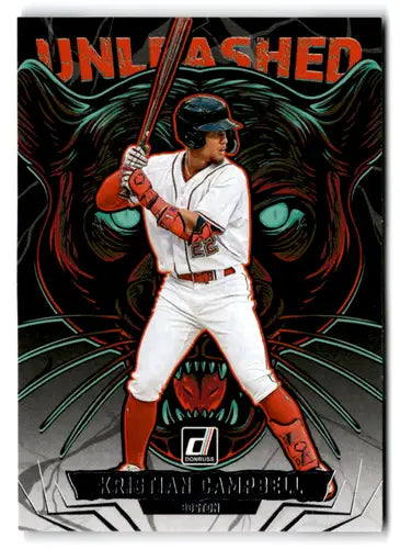 2025 Donruss Unleashed #5 Kristian Campbell NM-MT Red Sox ID:79001 - Baseball Card Single