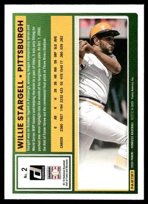 2025 Donruss Willie Stargell #2 Baseball - Baseball Card Single