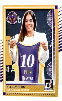 2025 Donruss WNBA #12 Kelsey Plum - Basketball Card Single