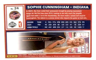 2025 Donruss WNBA #24 Sophie Cunningham