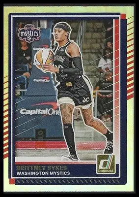 2025 Donruss WNBA #41 Brittney Sykes Holo - Basketball Card Single