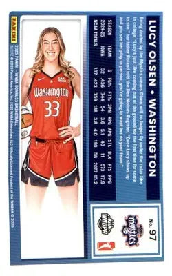 2025 Donruss WNBA #97 Lucy Olsen Rookie RC