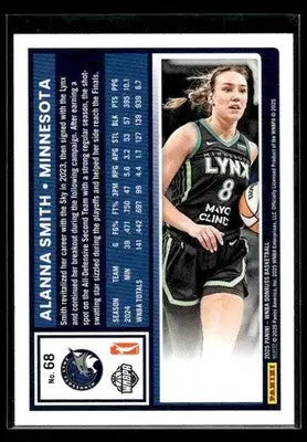 2025 Donruss WNBA Alanna Smith #68 Minnesota Lynx - Basketball Card Single