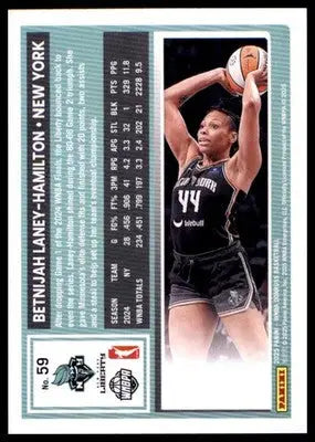 2025 Donruss WNBA Betnijah Laney-Hamilton 59 New York Liberty - Basketball Card Single
