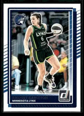 2025 Donruss WNBA Bridget Carleton #4 Minnesota Lynx - Basketball Card Single