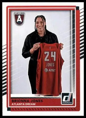 2025 Donruss WNBA Brionna Jones 64 Atlanta Dream - Basketball Card Single