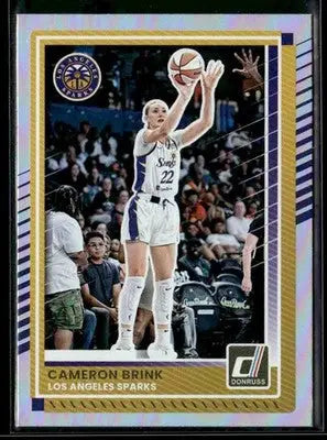 2025 Donruss WNBA Cameron Brink #2 Holo Los Angeles Sparks - Basketball Card Single