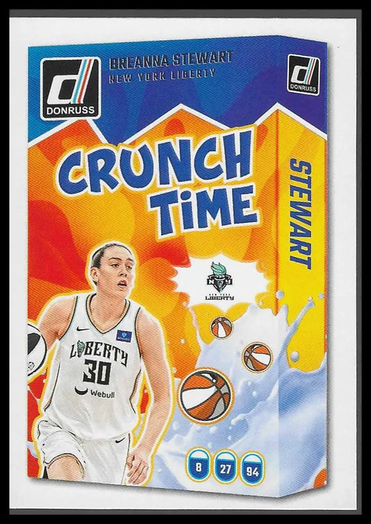 2025 Donruss WNBA Crunch Time #12 A’ja Wilson - Basketball Card Single