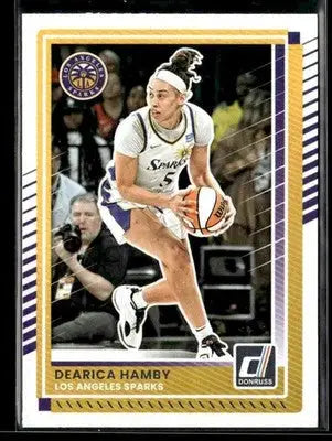 2025 Donruss WNBA Dearica Hamby #43 Los Angeles Sparks - Basketball Card Single