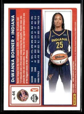 2025 Donruss WNBA DeWanna Bonner #44 Holo Indiana Fever - Basketball Card Single