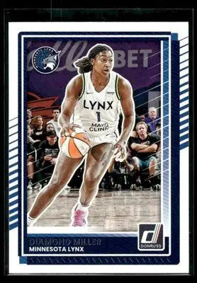 2025 Donruss WNBA Diamond Miller #17 Minnesota Lynx - Basketball Card Single