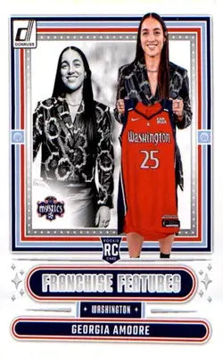 2025 Donruss WNBA Franchise Features #20 Georgia Amoore - Basketball Card Single