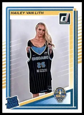 2025 Donruss WNBA Hailey Van Lith RC 88 Chicago Sky - Basketball Card Single