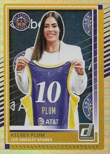 2025 Donruss WNBA Holo #12 Kelsey Plum NM Near Mint ID:83857 - Basketball Card Single