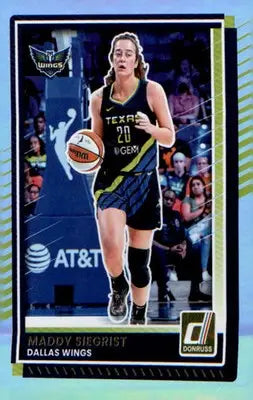 2025 Donruss WNBA Holo #20 Maddy Siegrist - Basketball Card Single