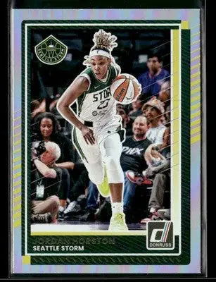 2025 Donruss WNBA Jordan Horston #15 Holo Seattle Storm - Basketball Card Single